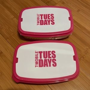 2 Pack T-Mobile Bento Lunch Box